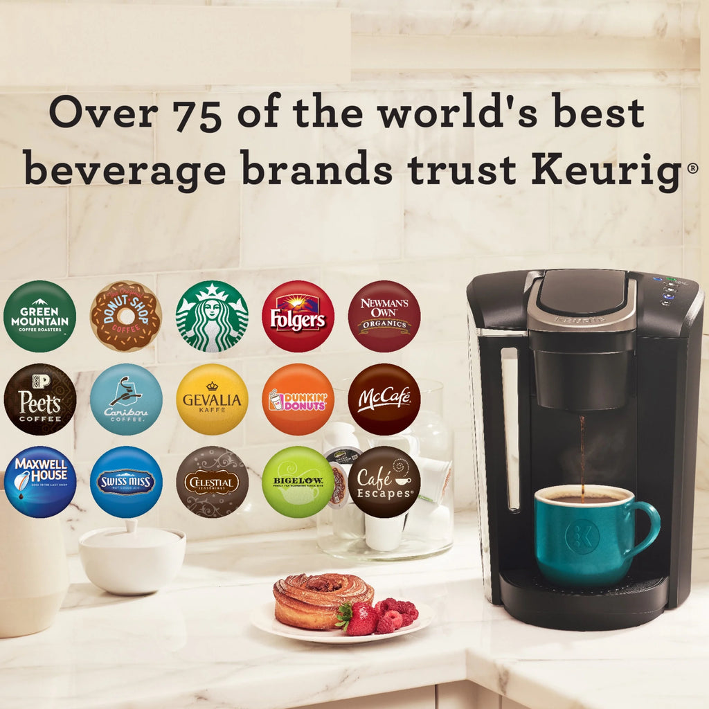 2026 2025 Keurig K-Select Machine à Café à Dosettes K-Cup à Usage Unique, Édition Matte White – Infuseur Simple, Fonction Strong Brew et Réservoir 52 oz