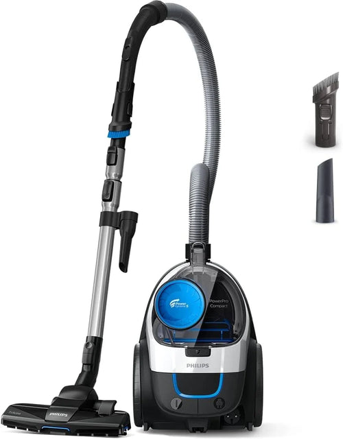 2026 2025 Aspirateur Sans Sac Philips PowerPro Compact FC9332/09 – Idéal pour les Allergiques