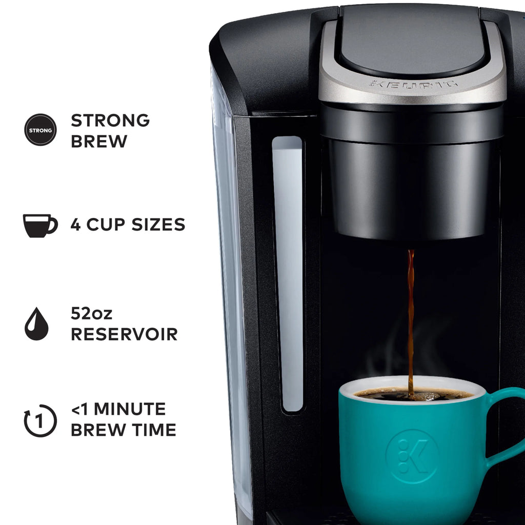 2026 2025 Keurig K-Select Machine à Café à Dosettes K-Cup à Usage Unique, Édition Matte White – Infuseur Simple, Fonction Strong Brew et Réservoir 52 oz