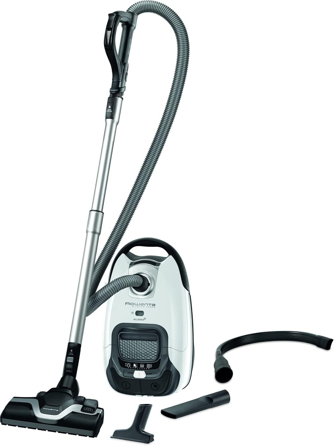 2026 2025 Rowenta RO7451EA – Aspirateur Silence Force Effitech, Ultra-Silencieux 57 dB, Haute Filtration, Sac XXL, Édition Limitée