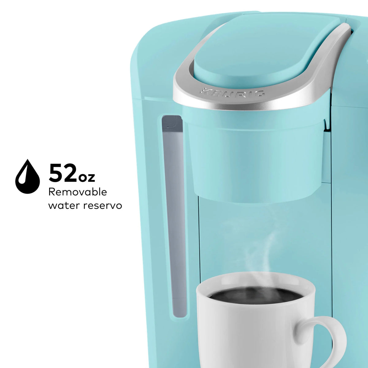 2026 2025 Keurig K-Select Machine à Café à Dosettes K-Cup à Usage Unique, Édition Matte White – Infuseur Simple, Fonction Strong Brew et Réservoir 52 oz