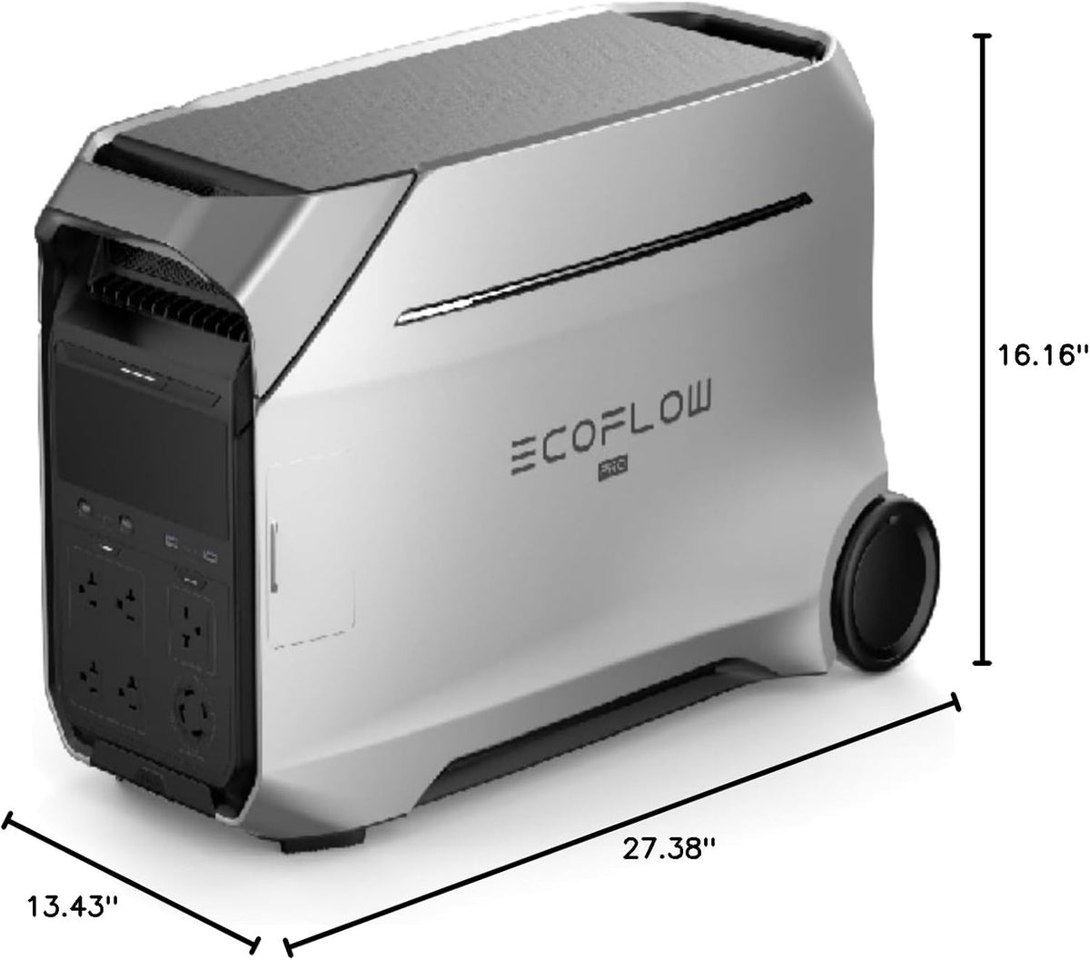 2026 2025 EF ECOFLOW DELTA Pro 3 Station d’Énergie Portable, Batterie LFP 4096Wh