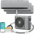 2026 9,000 BTU 19 SEER2 115V Mini Split Air Conditioner with Heat Pump Ductless Inverter & Install Kit