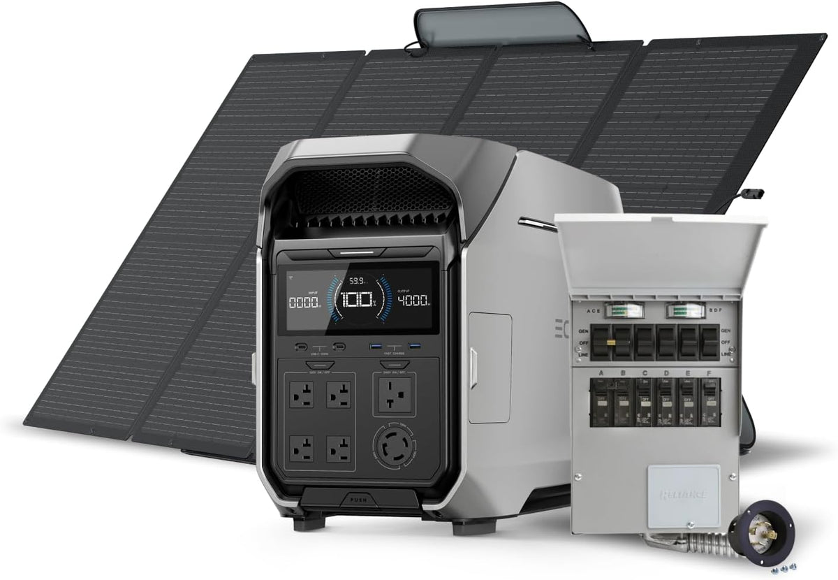 2026 2025 EF ECOFLOW DELTA Pro 3 Station d’Énergie Portable, Batterie LFP 4096Wh