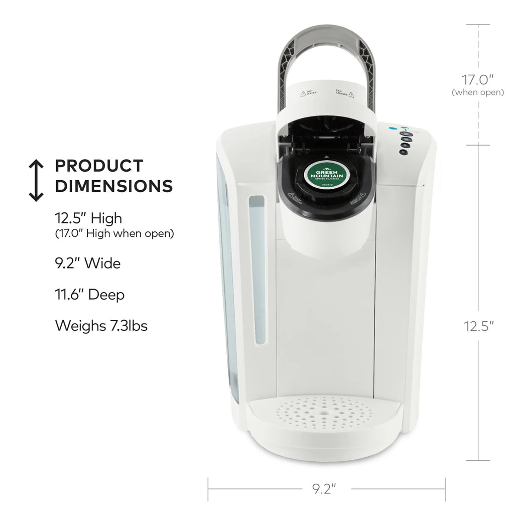 2026 2025 Keurig K-Select Machine à Café à Dosettes K-Cup à Usage Unique, Édition Matte White – Infuseur Simple, Fonction Strong Brew et Réservoir 52 oz