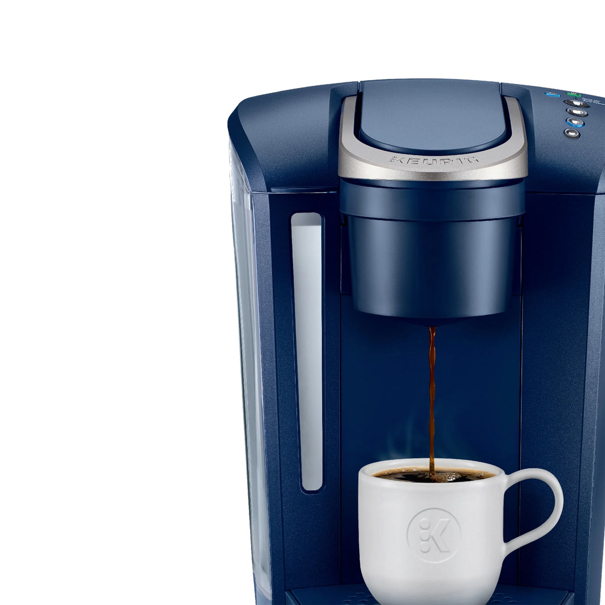 2026 2025 Keurig K-Select Machine à Café à Dosettes K-Cup à Usage Unique, Édition Matte White – Infuseur Simple, Fonction Strong Brew et Réservoir 52 oz