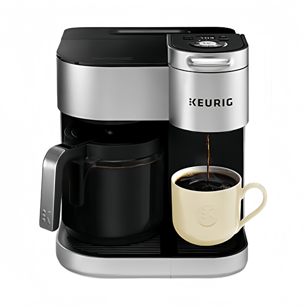 2026 2025 Keurig K-Duo Édition Spéciale – Machine à Café Tasse & Carafe, Finition Argentée, Brassage Fort, Édition Limitée