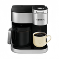 2026 2025 Keurig K-Duo Édition Spéciale – Machine à Café Tasse & Carafe, Finition Argentée, Brassage Fort, Édition Limitée