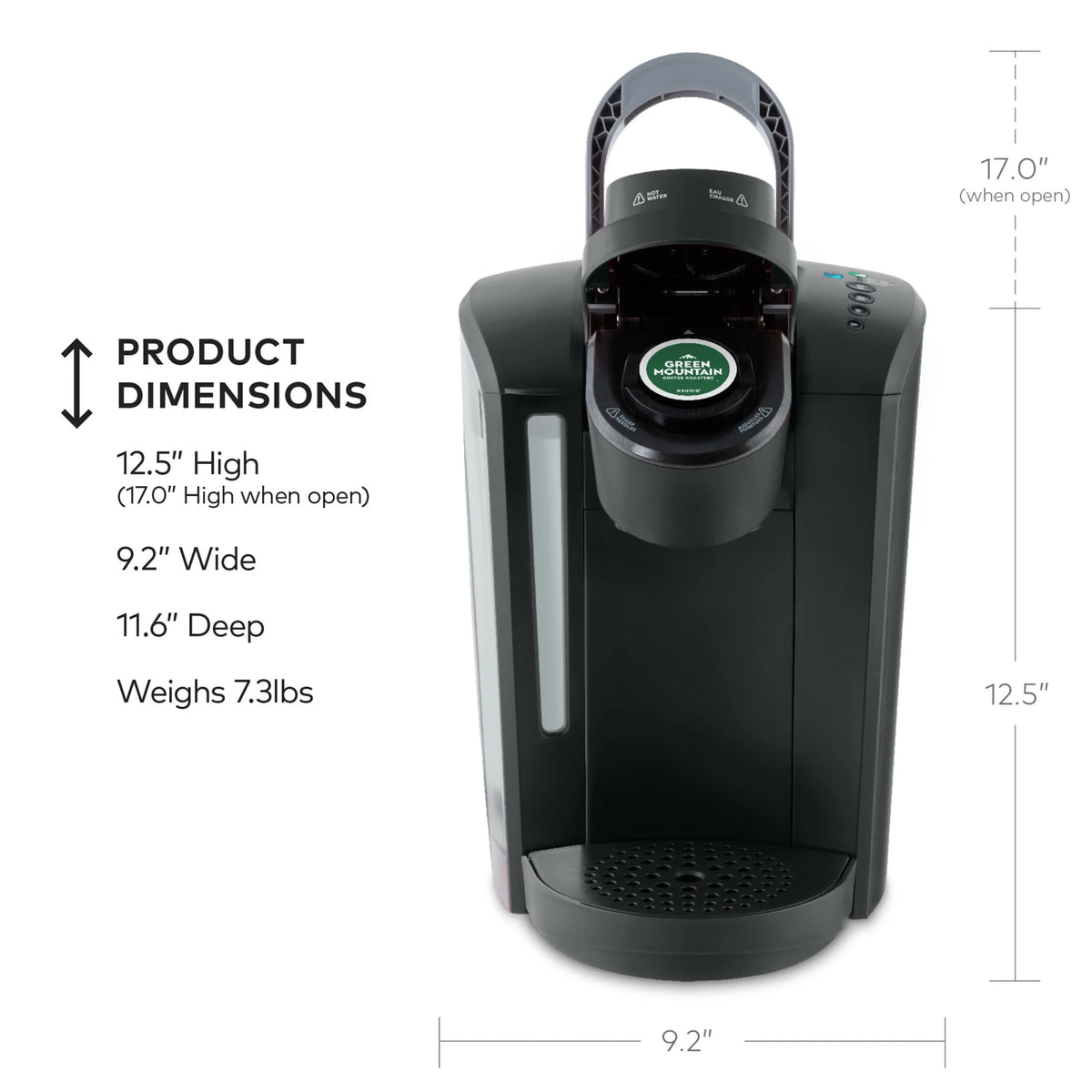 2026 2025 Keurig K-Select Machine à Café à Dosettes K-Cup à Usage Unique, Édition Matte White – Infuseur Simple, Fonction Strong Brew et Réservoir 52 oz