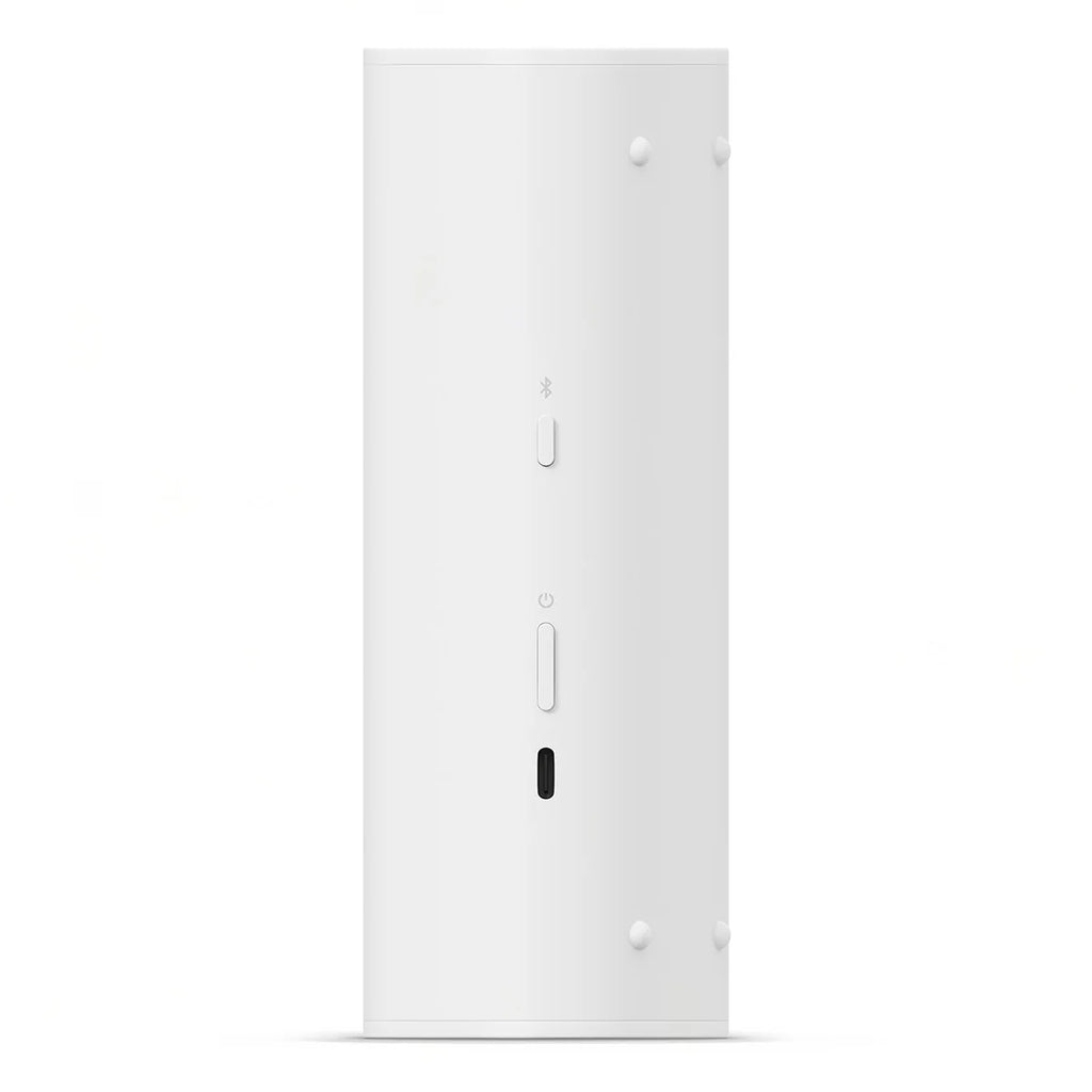 2026 2025 Enceinte Bluetooth Portable Étanche Sonos Roam 2 – Paire (Blanc) : Son Puissant et Clair Partout, Wi-Fi et Bluetooth, Autonomie Longue Durée