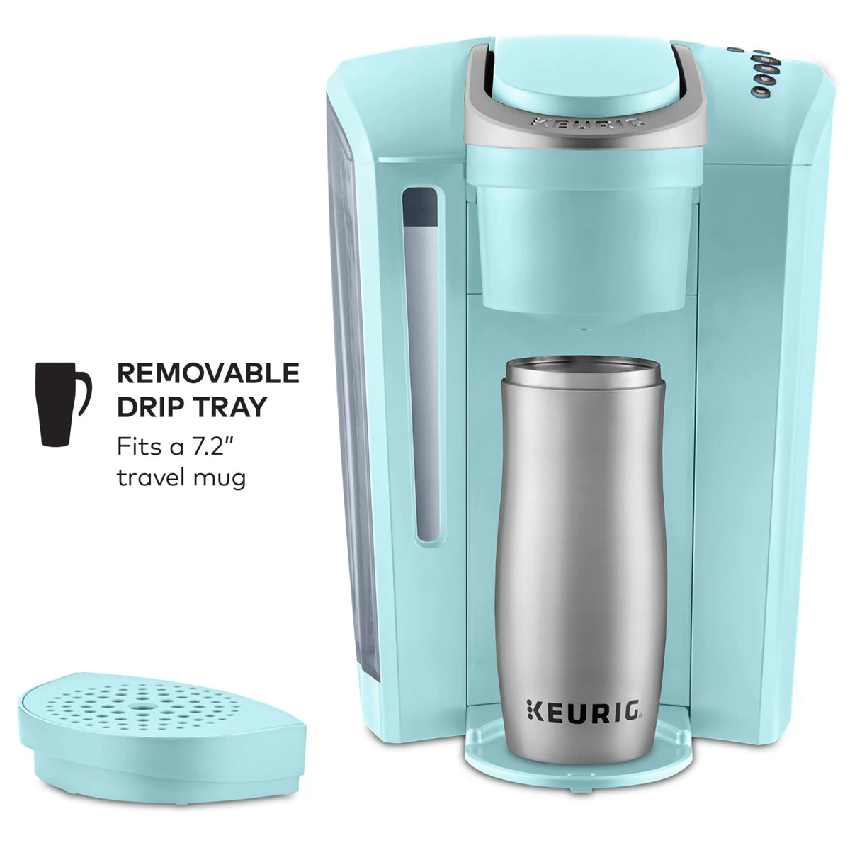 2026 2025 Keurig K-Select Machine à Café à Dosettes K-Cup à Usage Unique, Édition Matte White – Infuseur Simple, Fonction Strong Brew et Réservoir 52 oz