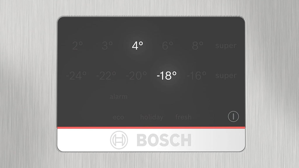 2026 Bosch KGN367LDF- Série 4, Réfrigérateur combiné pose-libre,186 x 60 cm, Inox