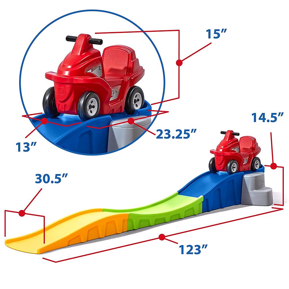 2026 Step2 Anniversary Edition Up & Down Roller Coaster – Voiture de montagne russe pour enfants