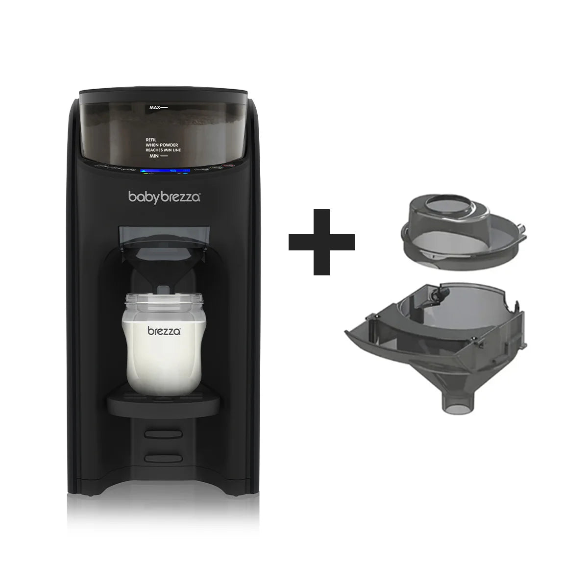 2026 2025 Pack : Distributeur de lait Formula Pro Advanced avec entonnoir et couvercle supplémentaires