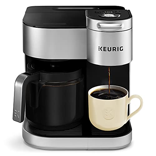 2026 2025 Keurig K-Duo Édition Spéciale – Machine à Café Tasse & Carafe, Finition Argentée, Brassage Fort, Édition Limitée