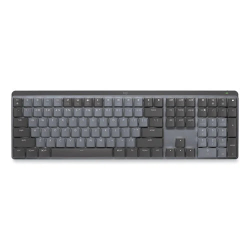 2026 2025 Clavier Mécanique Sans Fil MX Mechanical Performance – Rétroéclairé, Touches Basses, Ergonomique, Connectivité Multi-Appareils, Finition Graphite