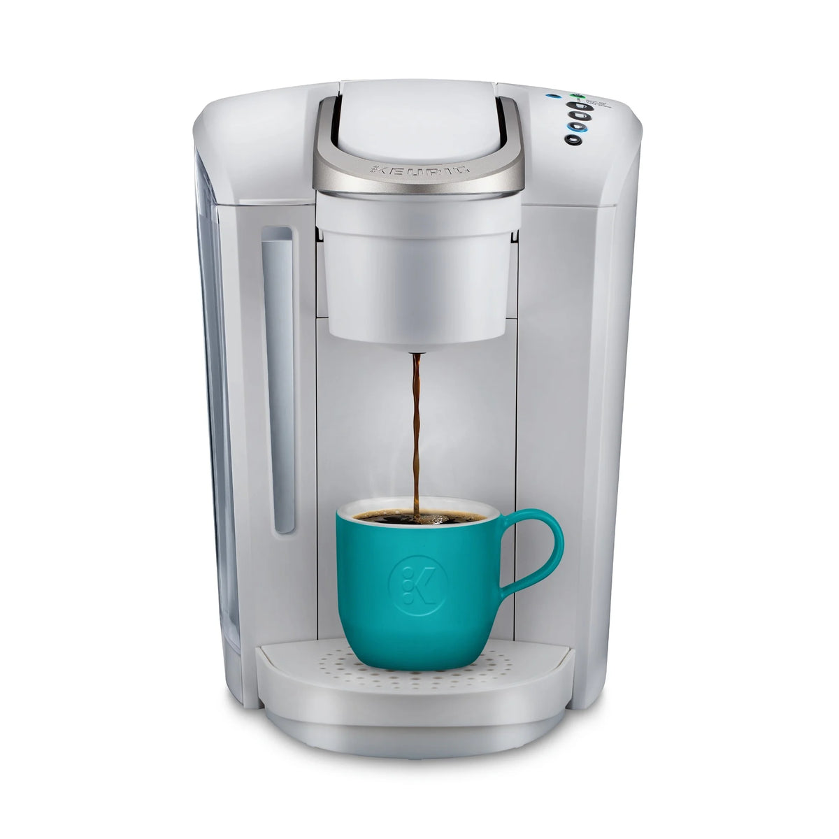 2026 2025 Keurig K-Select Machine à Café à Dosettes K-Cup à Usage Unique, Édition Matte White – Infuseur Simple, Fonction Strong Brew et Réservoir 52 oz