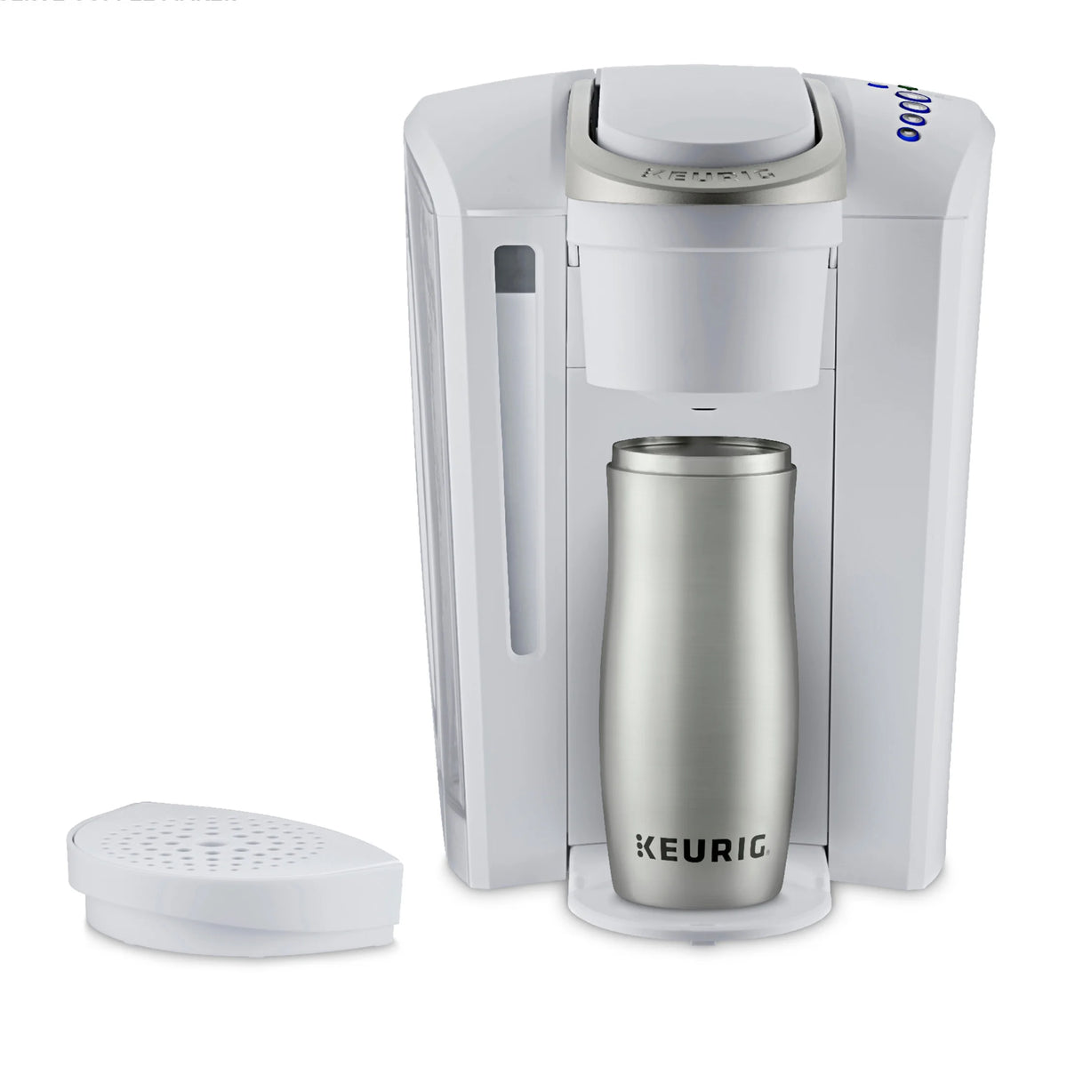 2026 2025 Keurig K-Select Machine à Café à Dosettes K-Cup à Usage Unique, Édition Matte White – Infuseur Simple, Fonction Strong Brew et Réservoir 52 oz