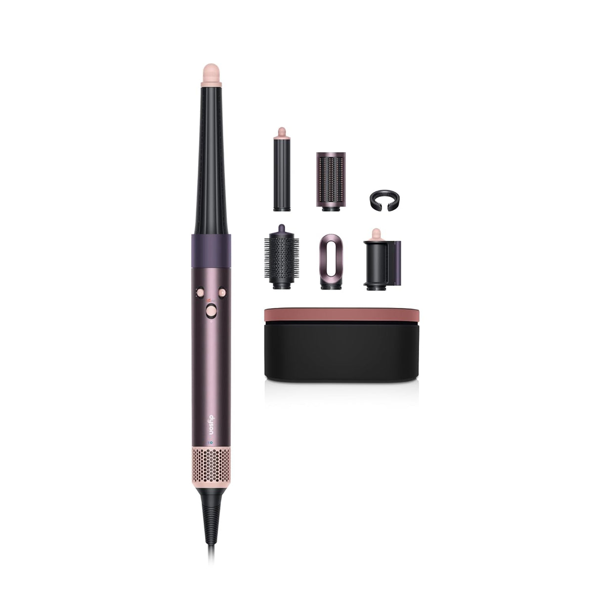 2026 2025 Dyson Airwrap i.d.™ Multi-Styler et Sèche-Cheveux – Édition Limitée Jasper Plum pour Cheveux Longs à Ondulés