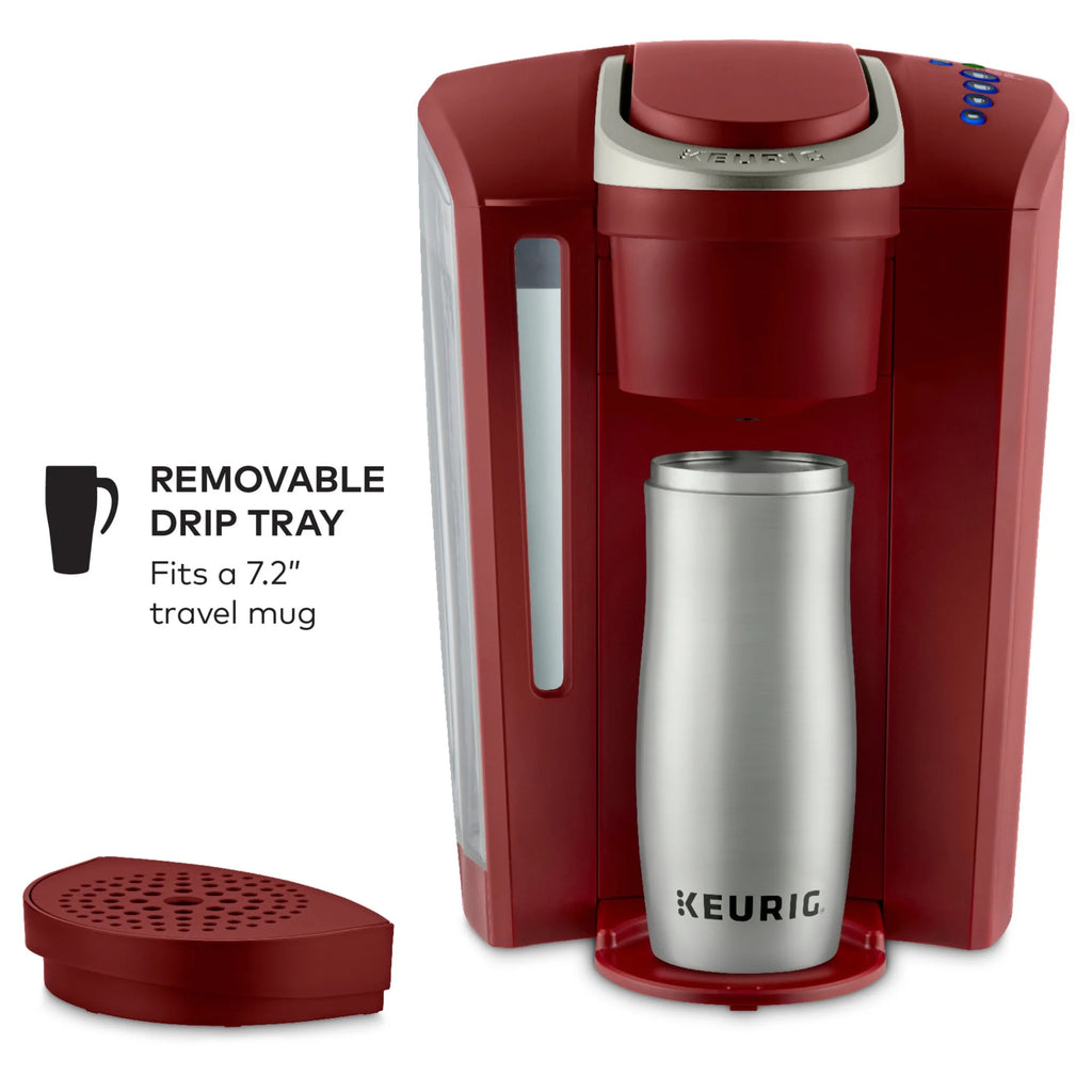 2026 2025 Keurig K-Select Machine à Café à Dosettes K-Cup à Usage Unique, Édition Matte White – Infuseur Simple, Fonction Strong Brew et Réservoir 52 oz