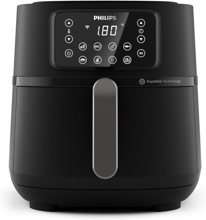 2026 2025 Friteuse à air Philips série 3000 7,2 L, fenêtre de cuisson, friteuse 16 en 1