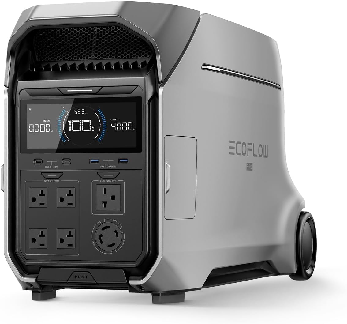 2026 2025 EF ECOFLOW DELTA Pro 3 Station d’Énergie Portable, Batterie LFP 4096Wh