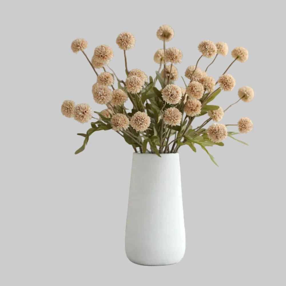 Fleur de Pissenlit Artificielle en Soie – Tige à 5 Têtes pour Décoration Intérieure, Mariage (67 cm)